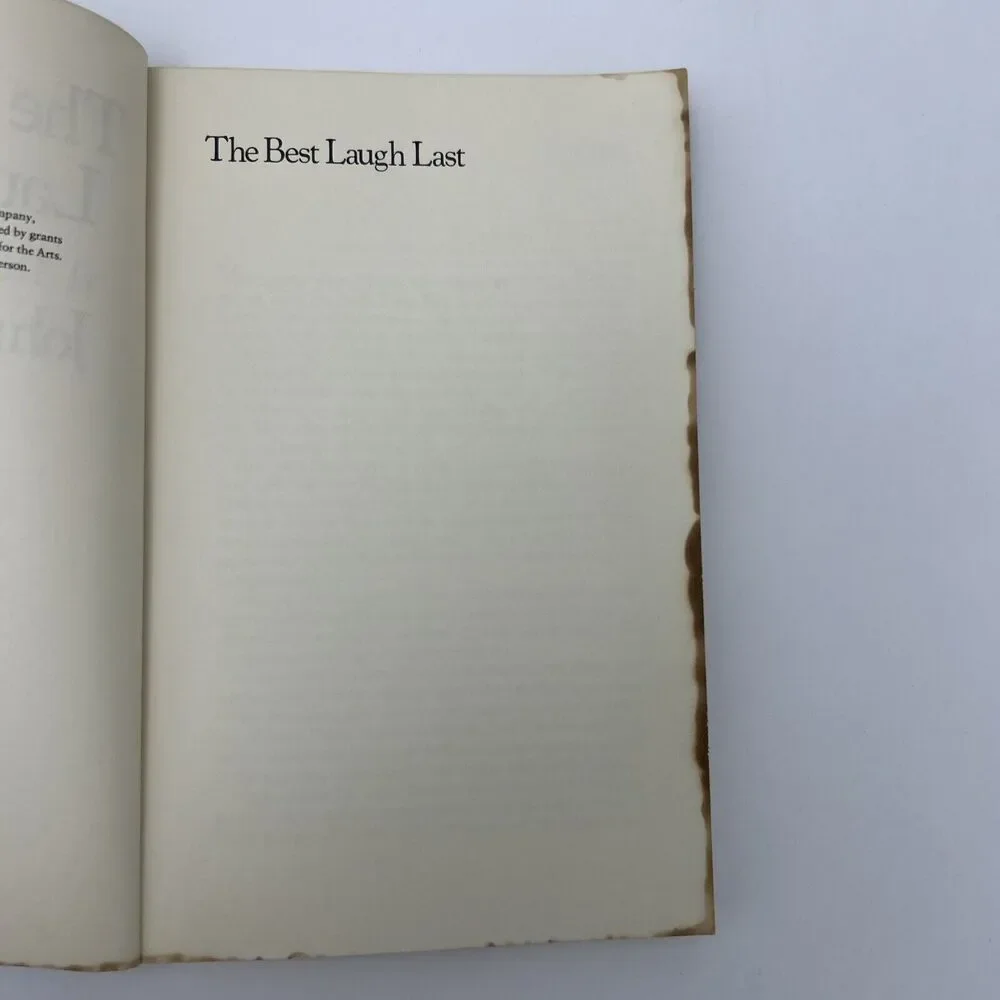 The Best Laugh Last: A Novel - Paperback – 1981 by John‎ B. Rosenman RARE